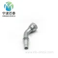 Jic Cone Elbow Hydraulic Fitting Straight Connector